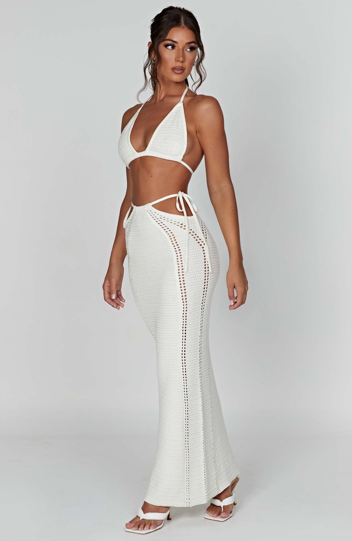 Jiana Top in White