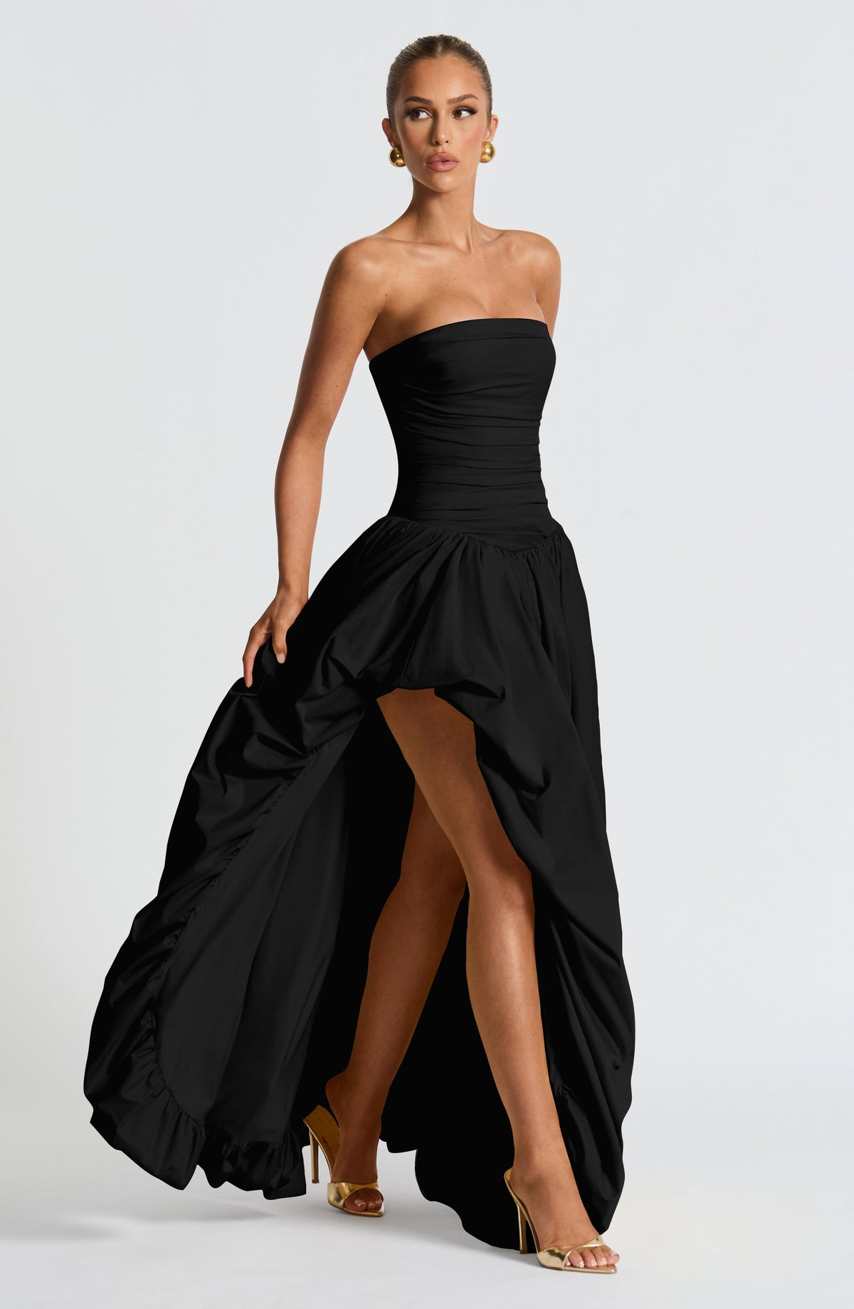 Jilena Maxi Dress in Black