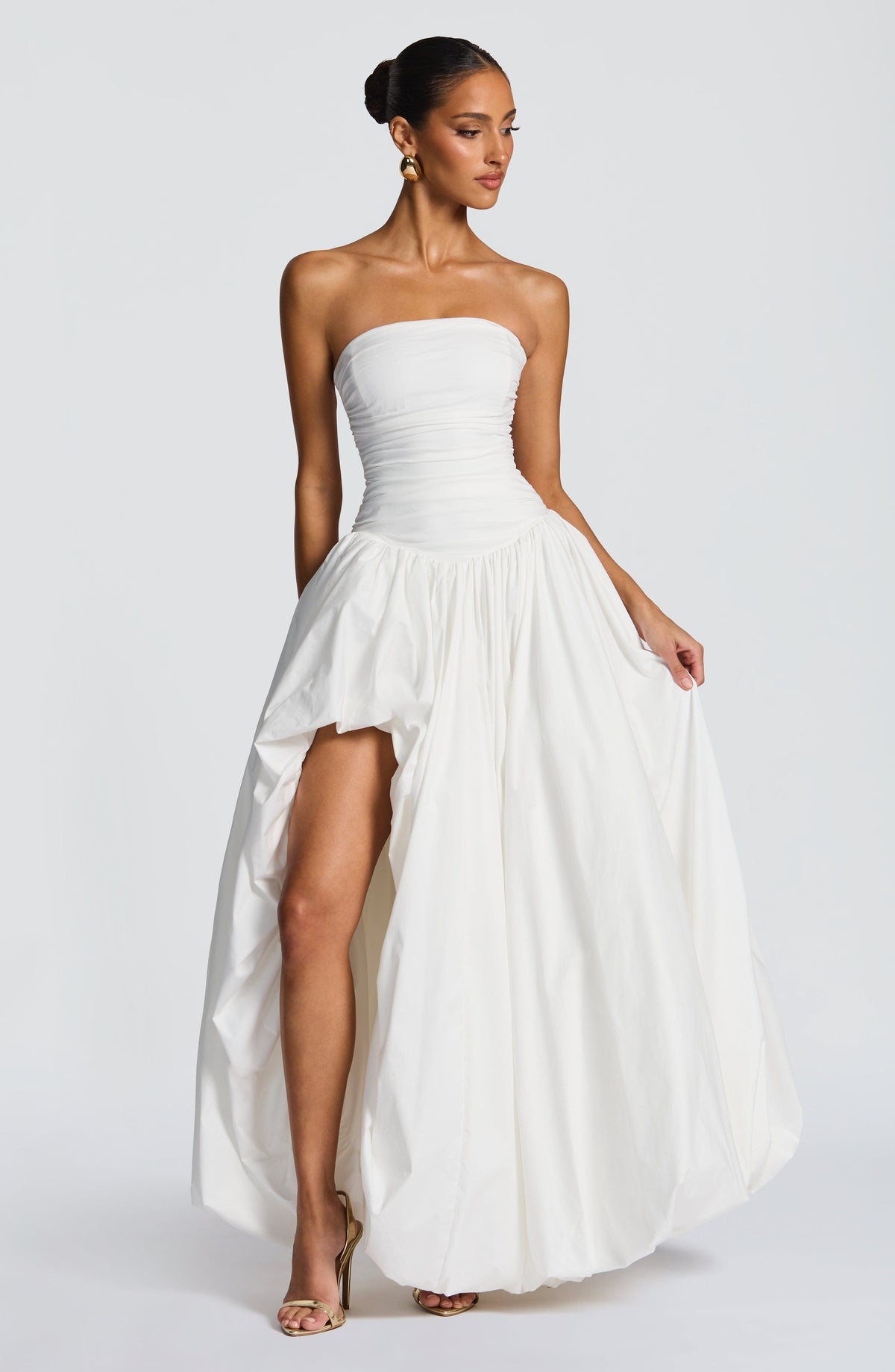 Jilena Maxi Dress in Ivory