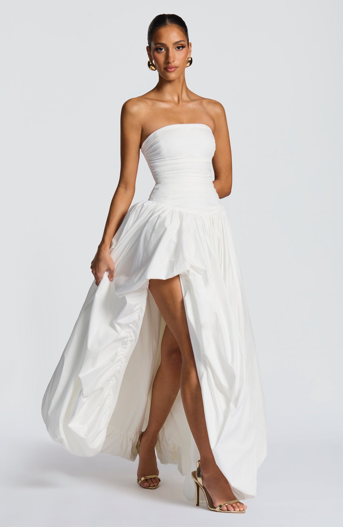 Jilena Maxi Dress in Ivory