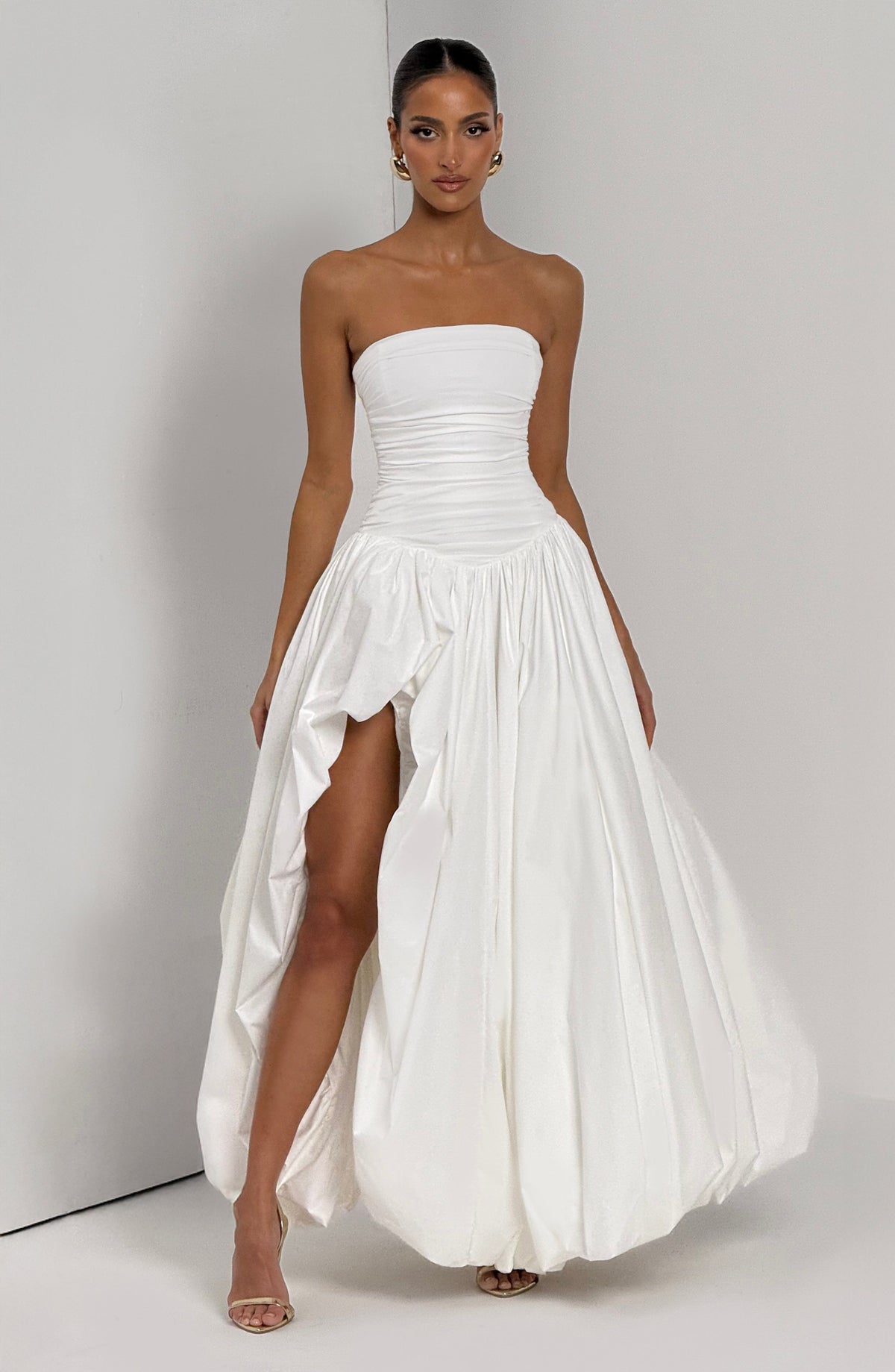 Jilena Maxi Dress in Ivory