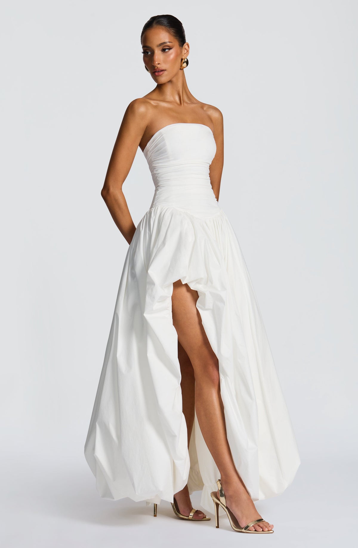 Jilena Maxi Dress in Ivory