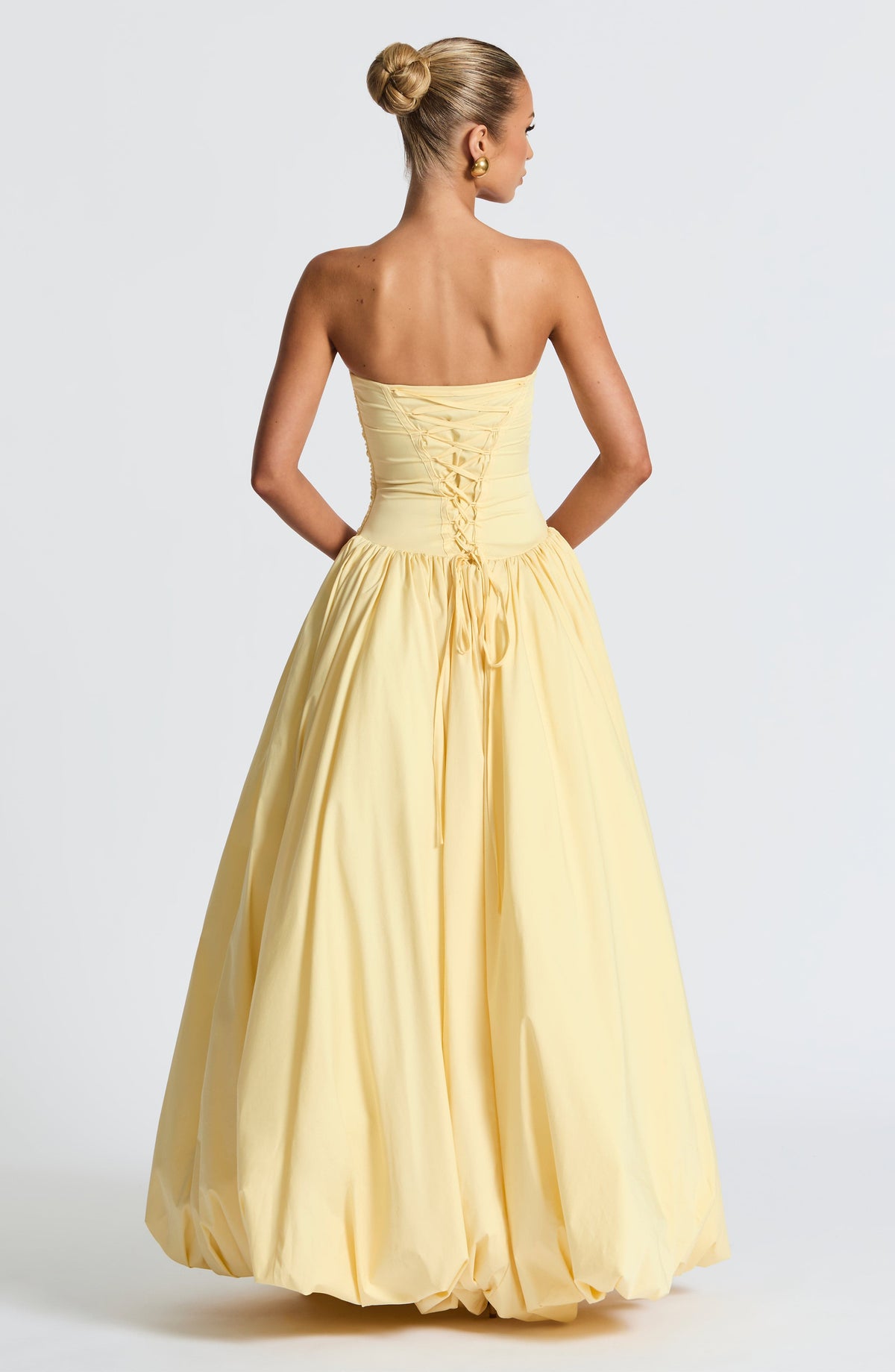 Jilena Maxi Dress in Lemon
