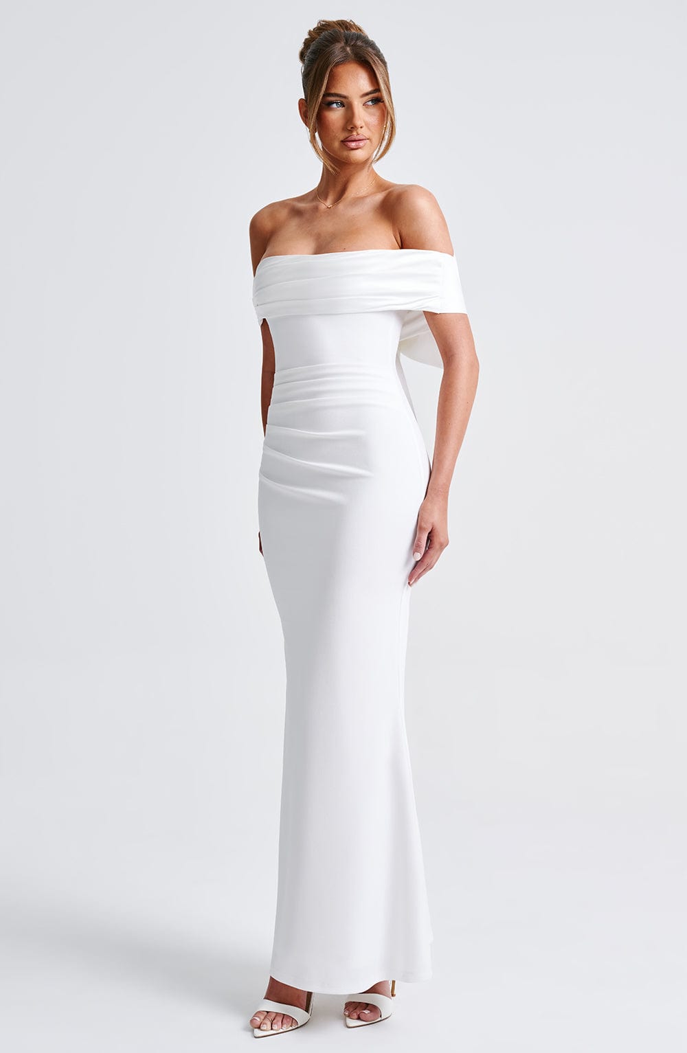Joannah Maxi Dress in Ivory