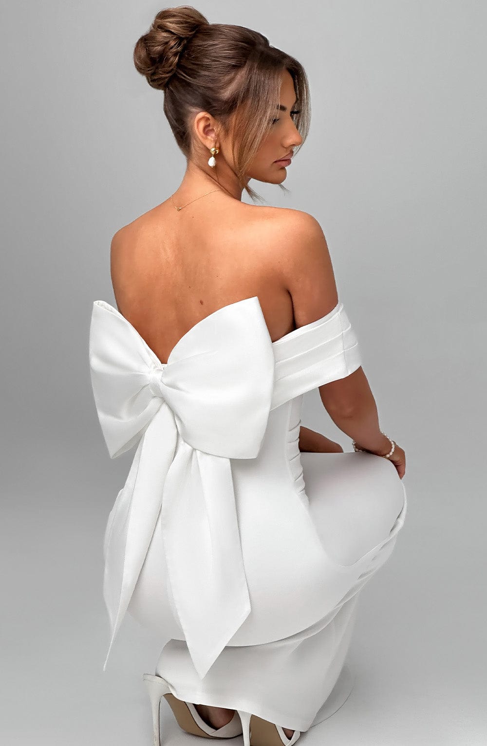 Joannah Maxi Dress in Ivory