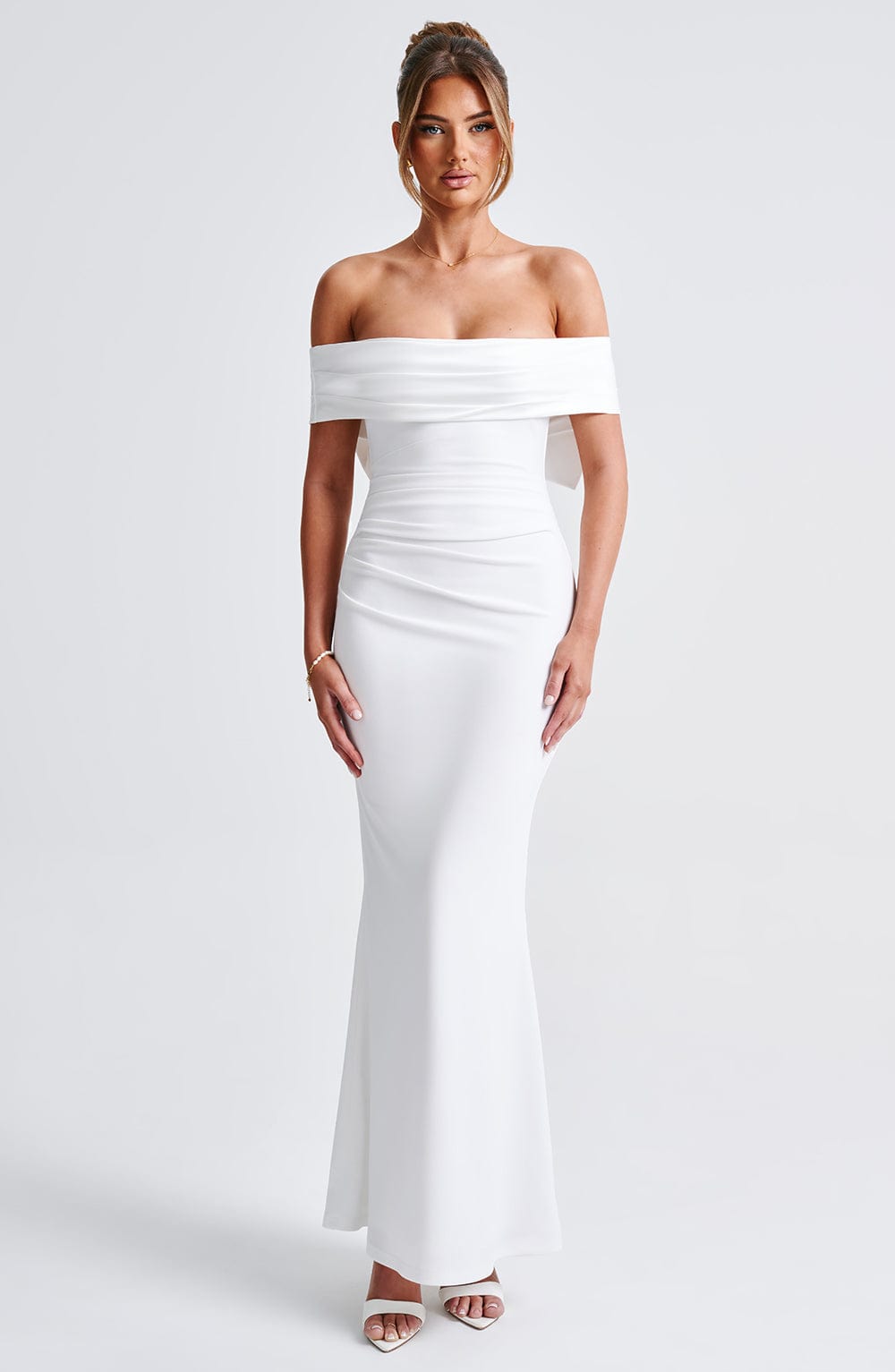 Joannah Maxi Dress in Ivory