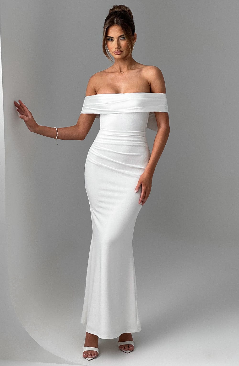 Joannah Maxi Dress in Ivory