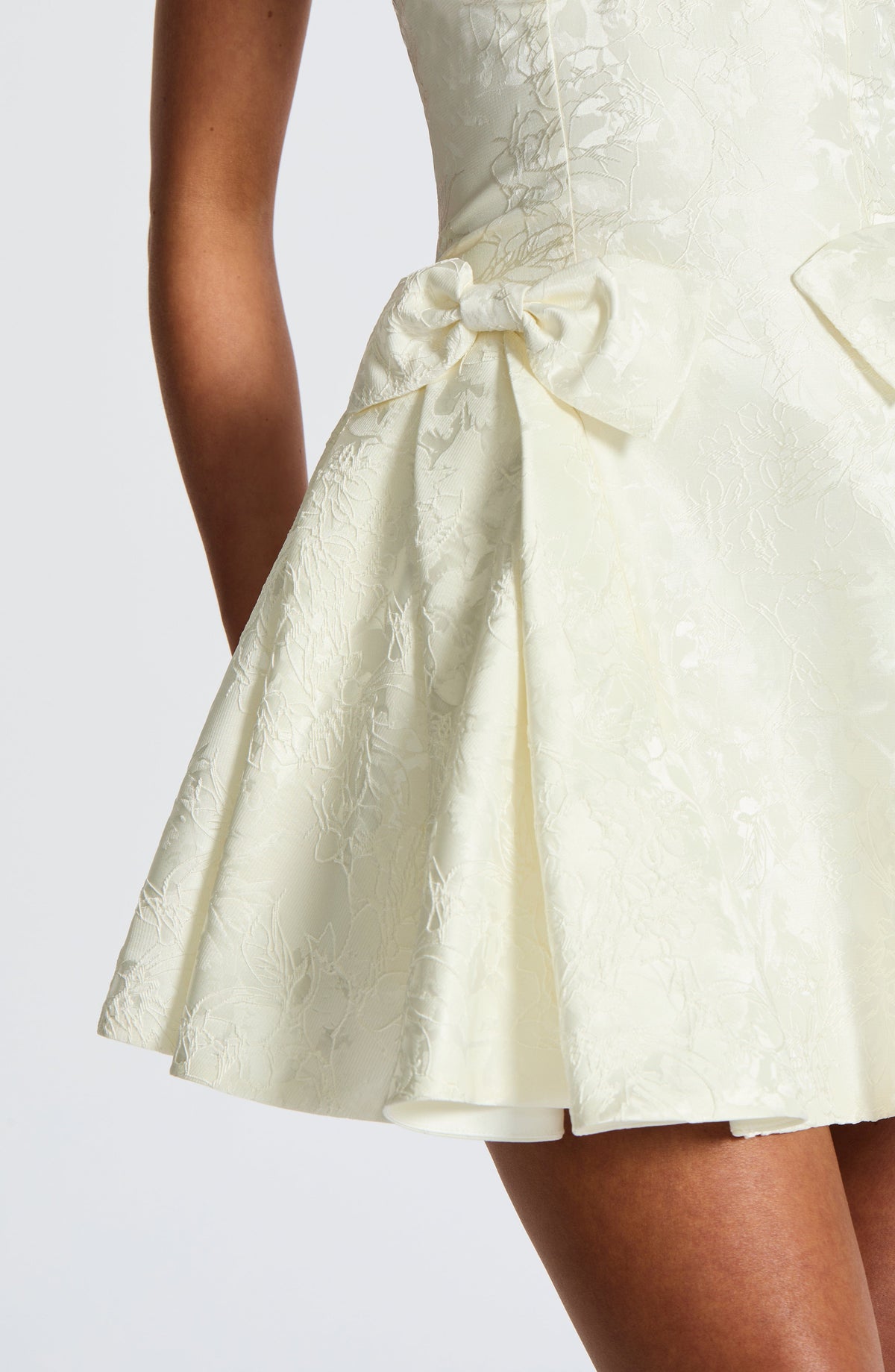 Jocelle Mini Dress in Ivory