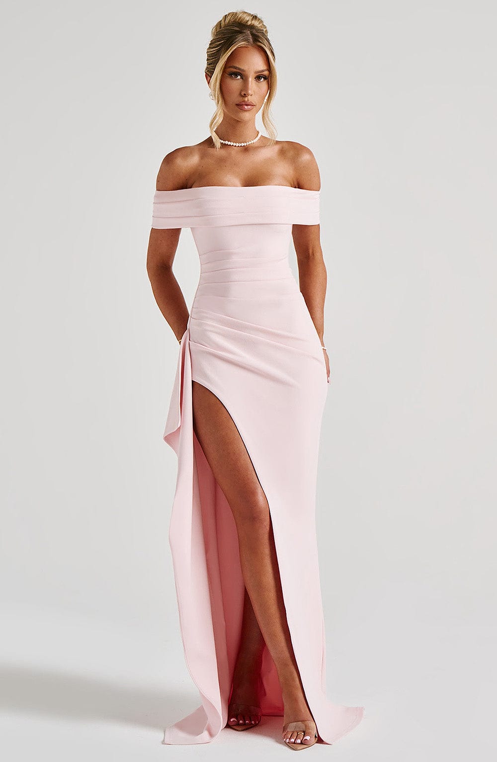 Jocelyn Maxi Dress in Blush
