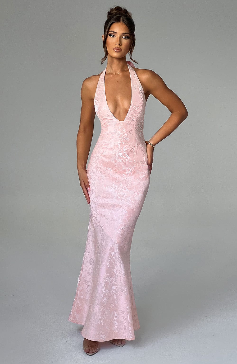 Josefina Maxi Dress in Blush