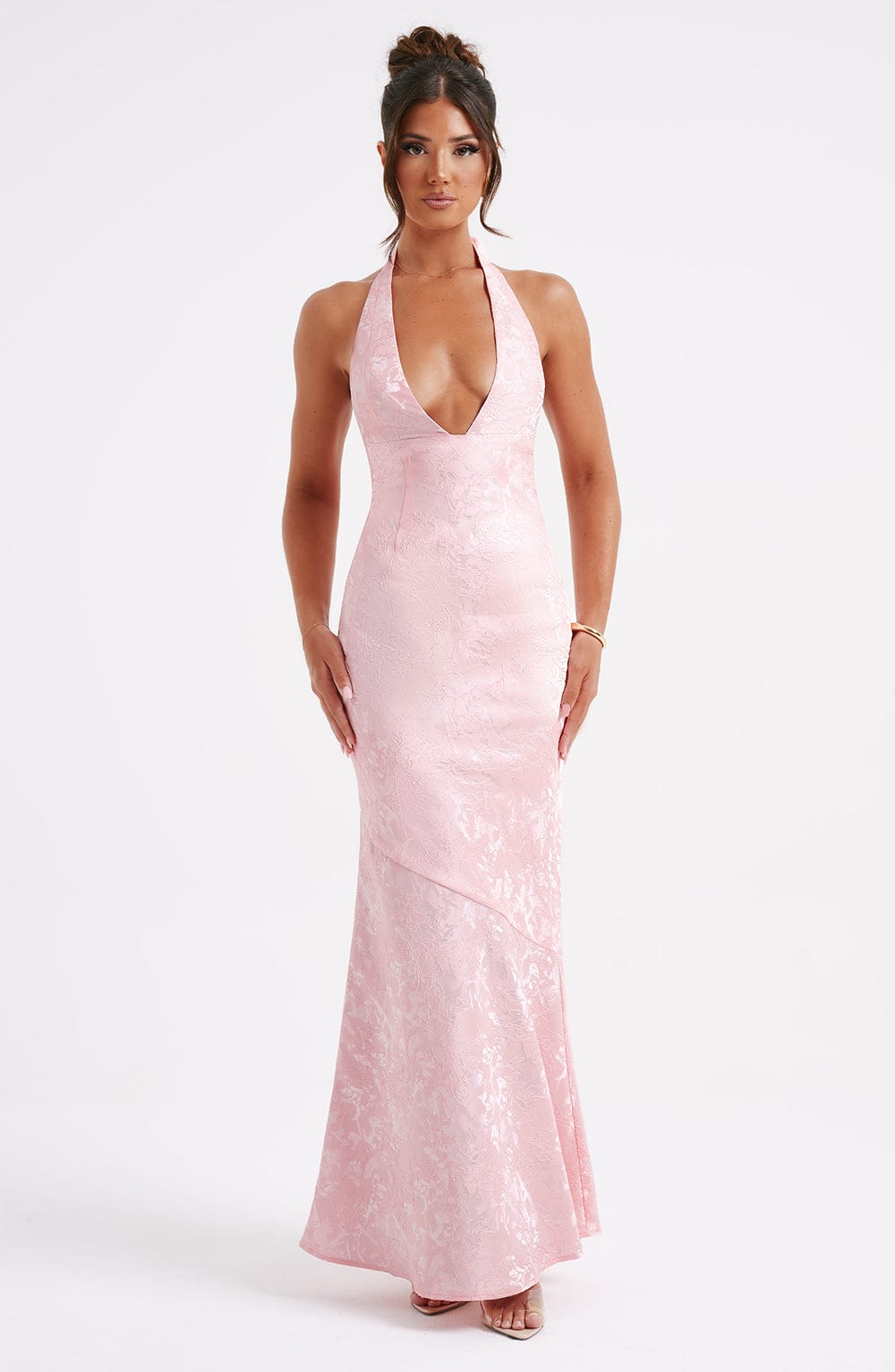 Josefina Maxi Dress in Blush