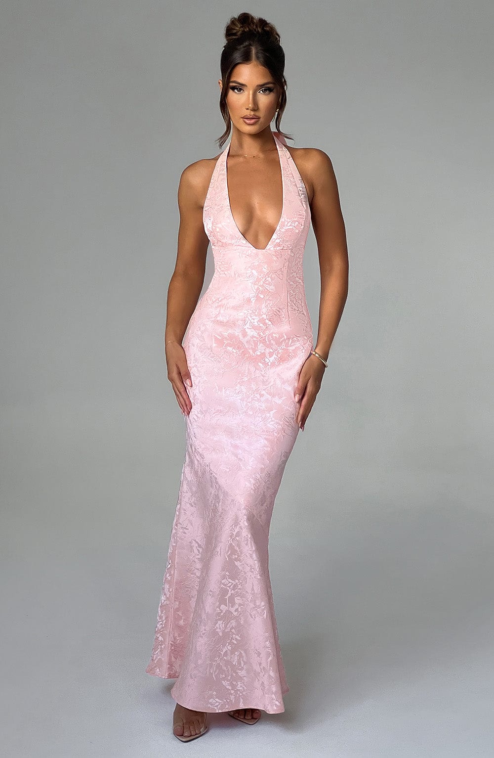 Josefina Maxi Dress in Blush
