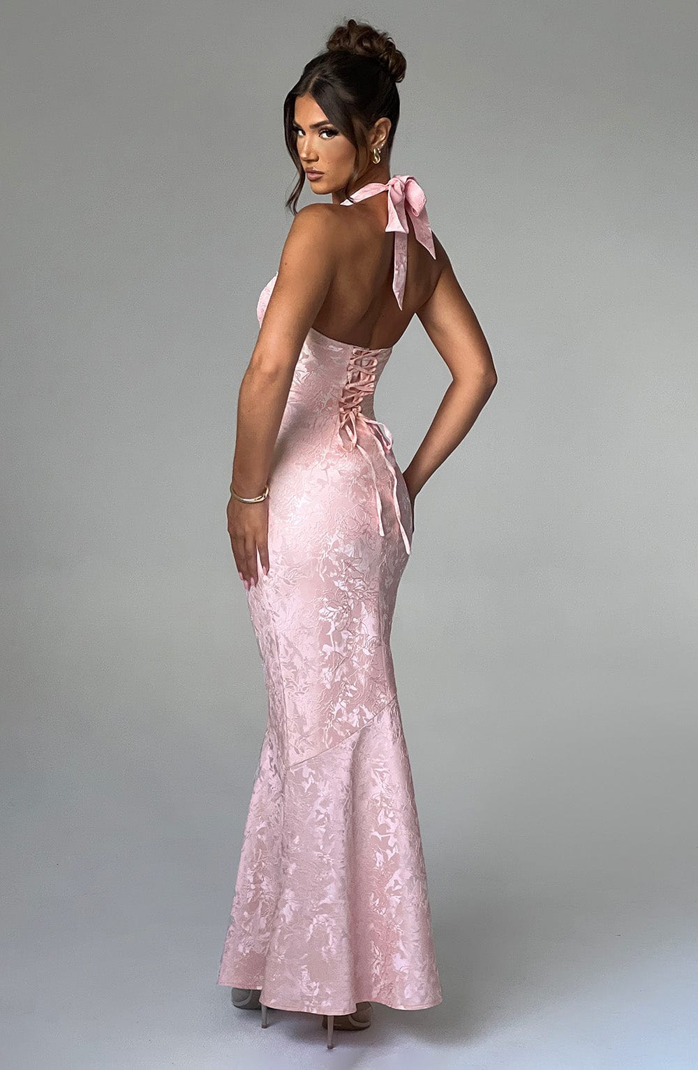 Josefina Maxi Dress in Blush