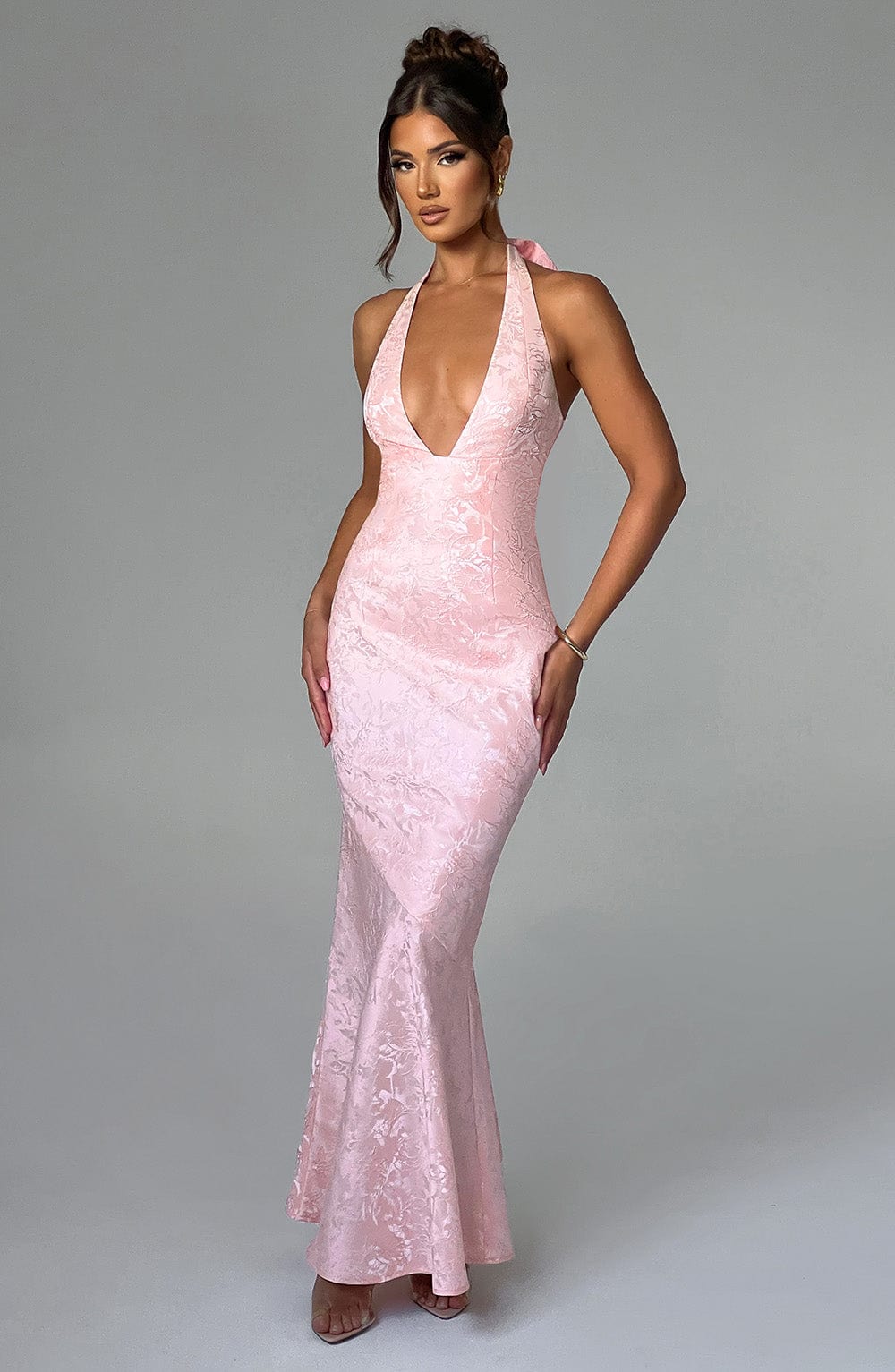 Josefina Maxi Dress in Blush