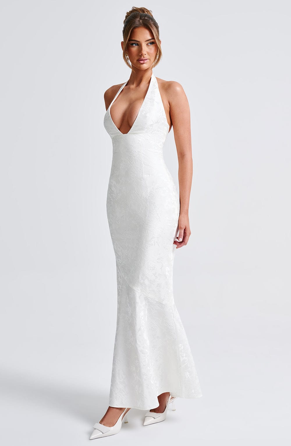 Josefina Maxi Dress in Ivory