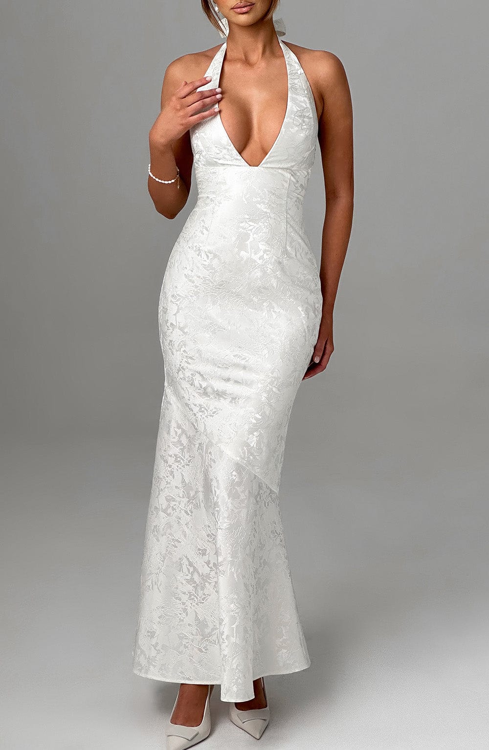 Josefina Maxi Dress in Ivory