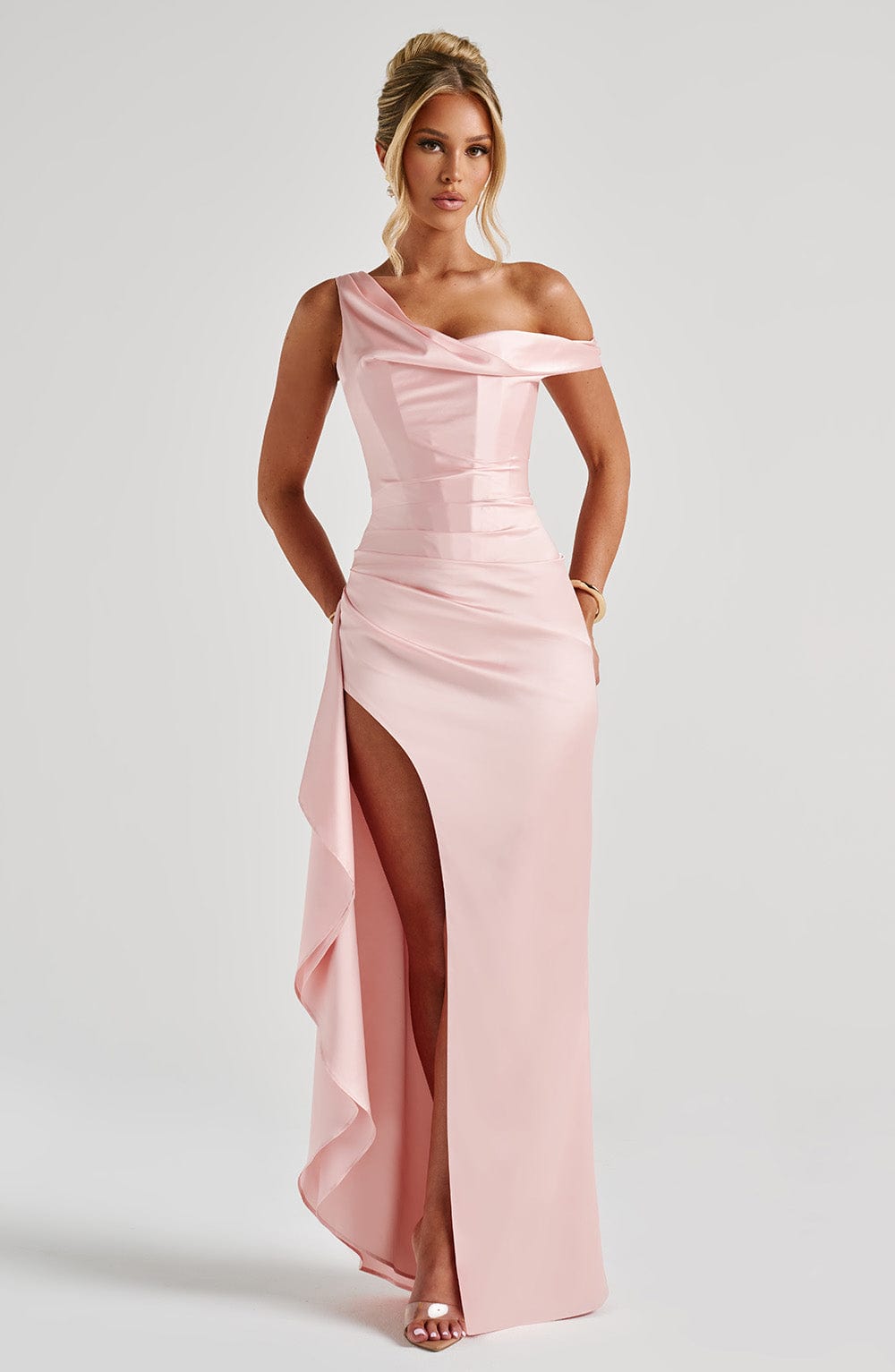 Julietta Maxi Dress in Blush