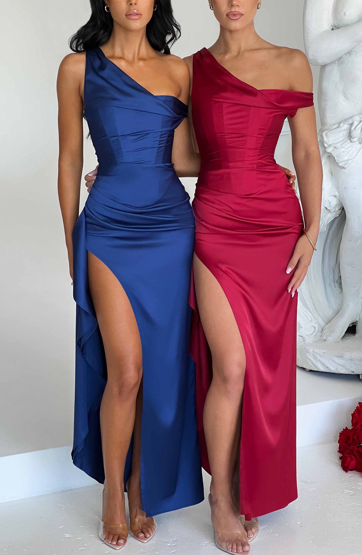 Julietta Maxi Dress in Navy