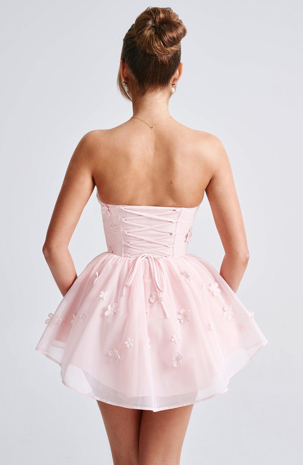 Justine Playsuit in Blush