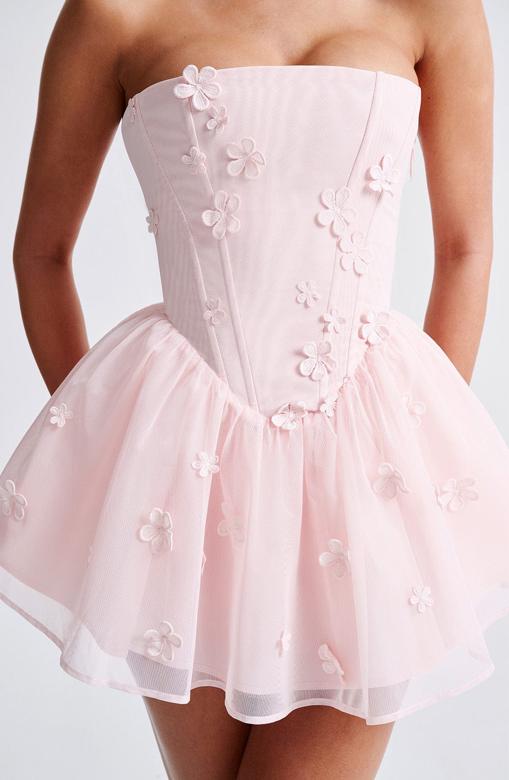 Justine Playsuit in Blush