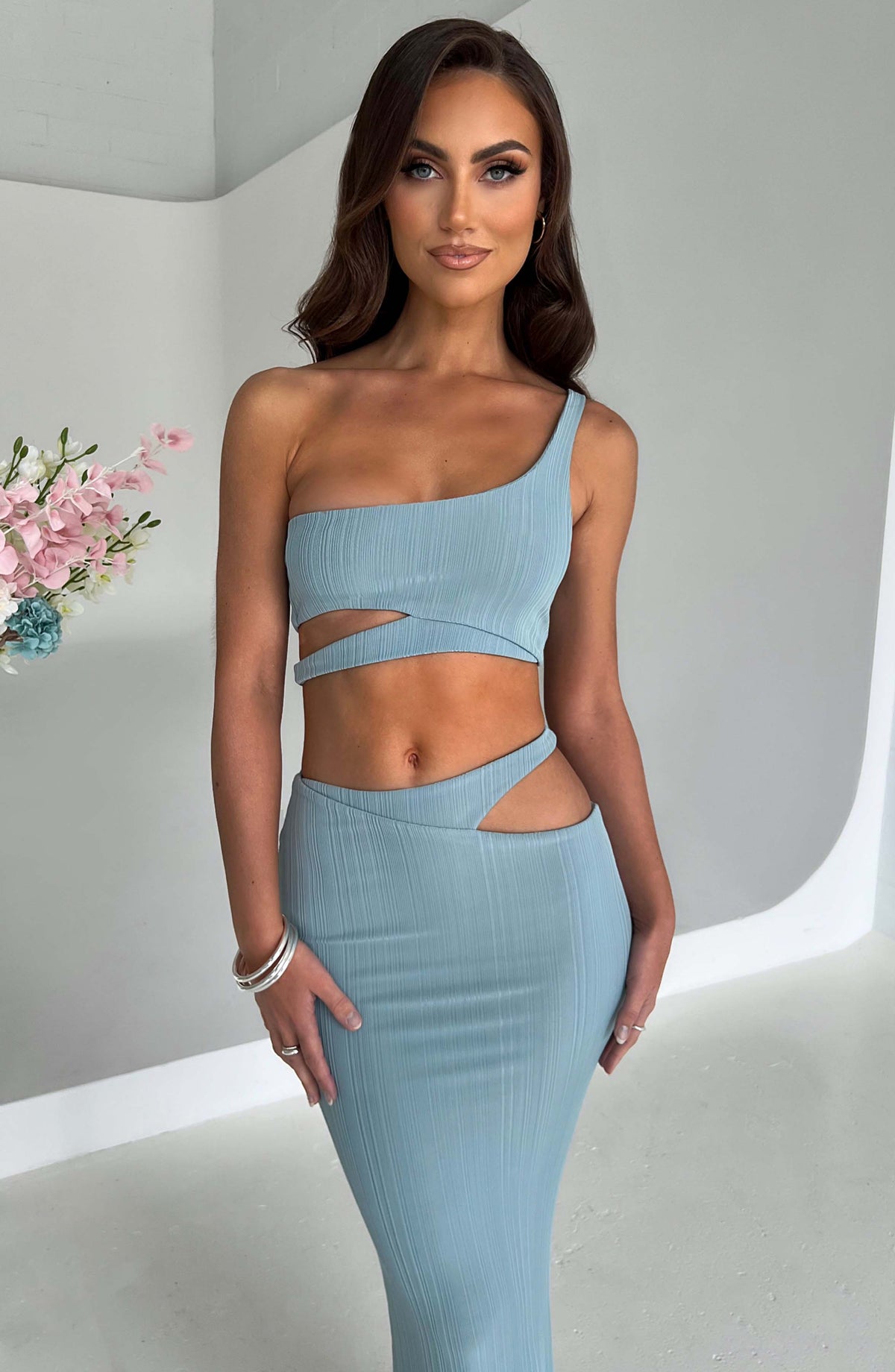 Kaira Top in Steel