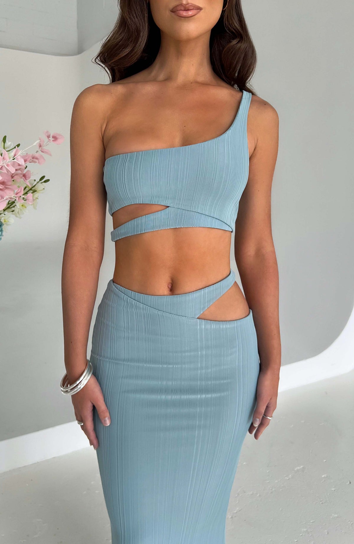 Kaira Top in Steel