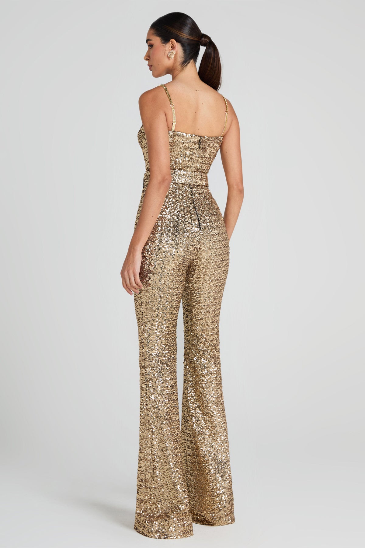 Lucienne Jumpsuit in Gold