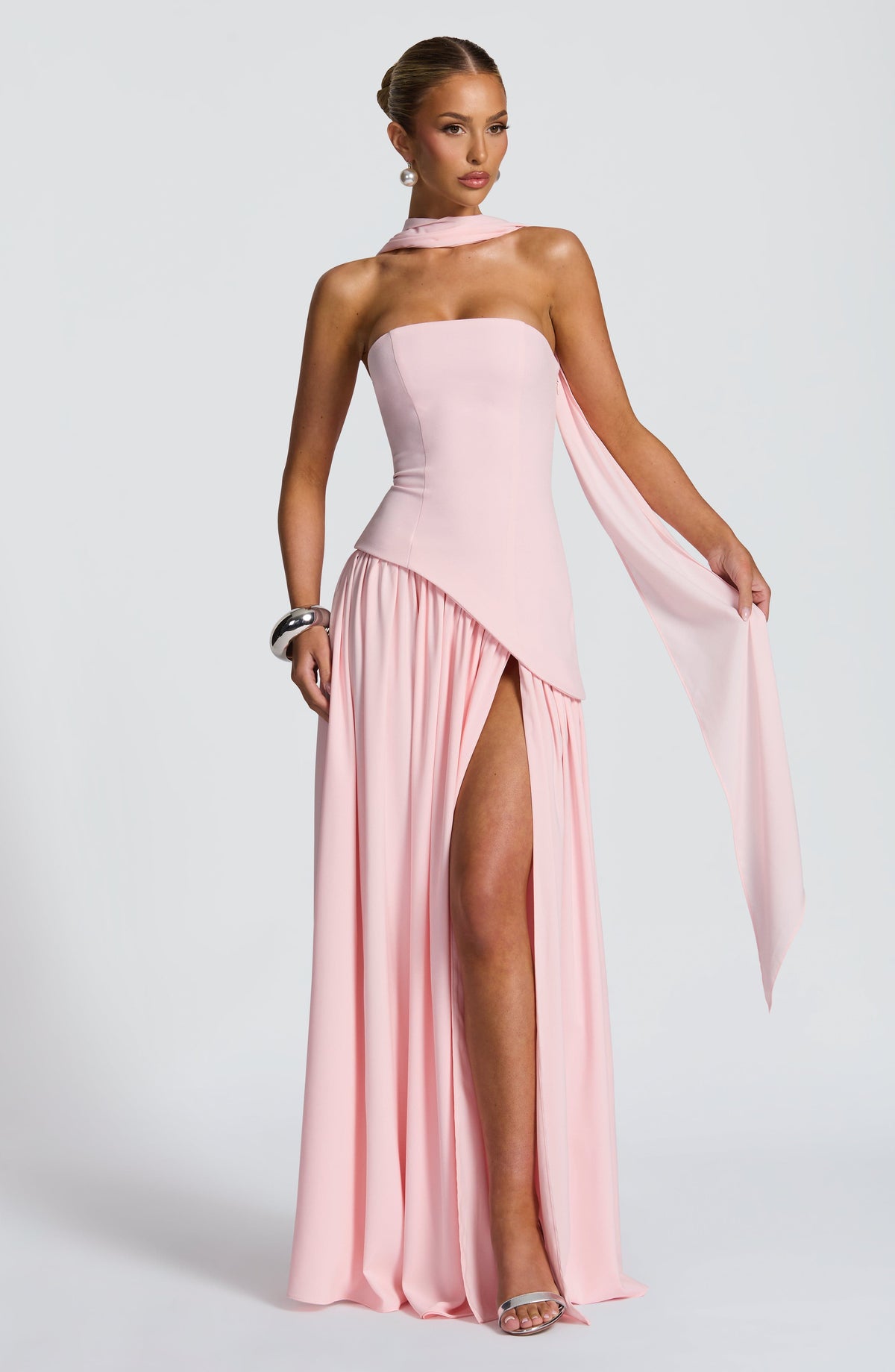 Maliyana Maxi Dress in Blush
