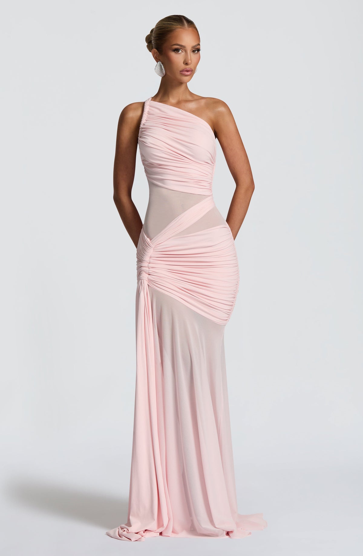 Marielle Maxi Dress in Blush