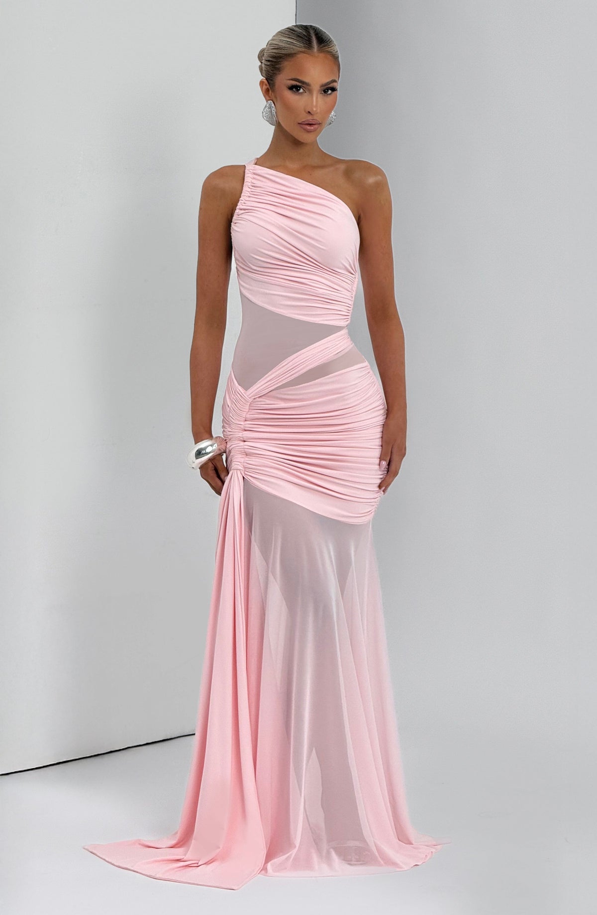 Marielle Maxi Dress in Blush