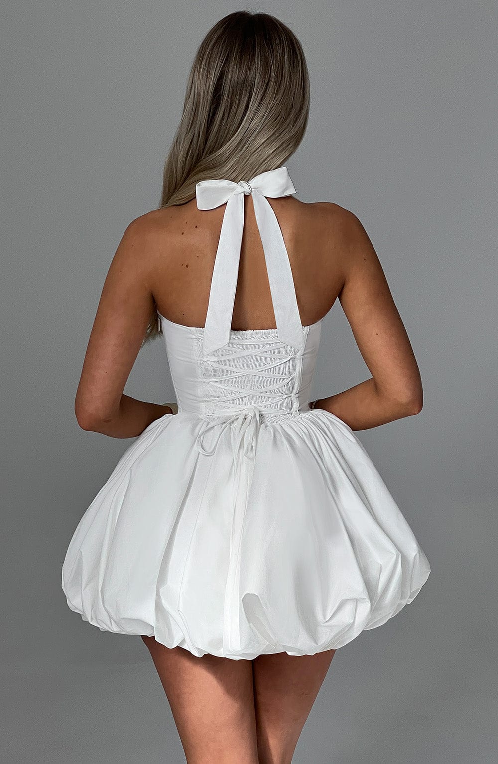 Marisia Mini Dress in Ivory