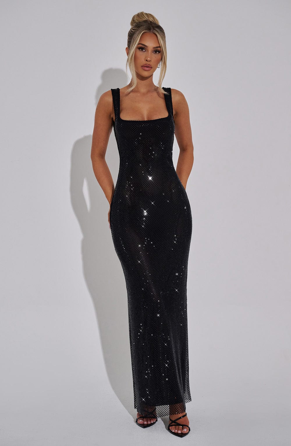 Petrine Maxi Dress in Black
