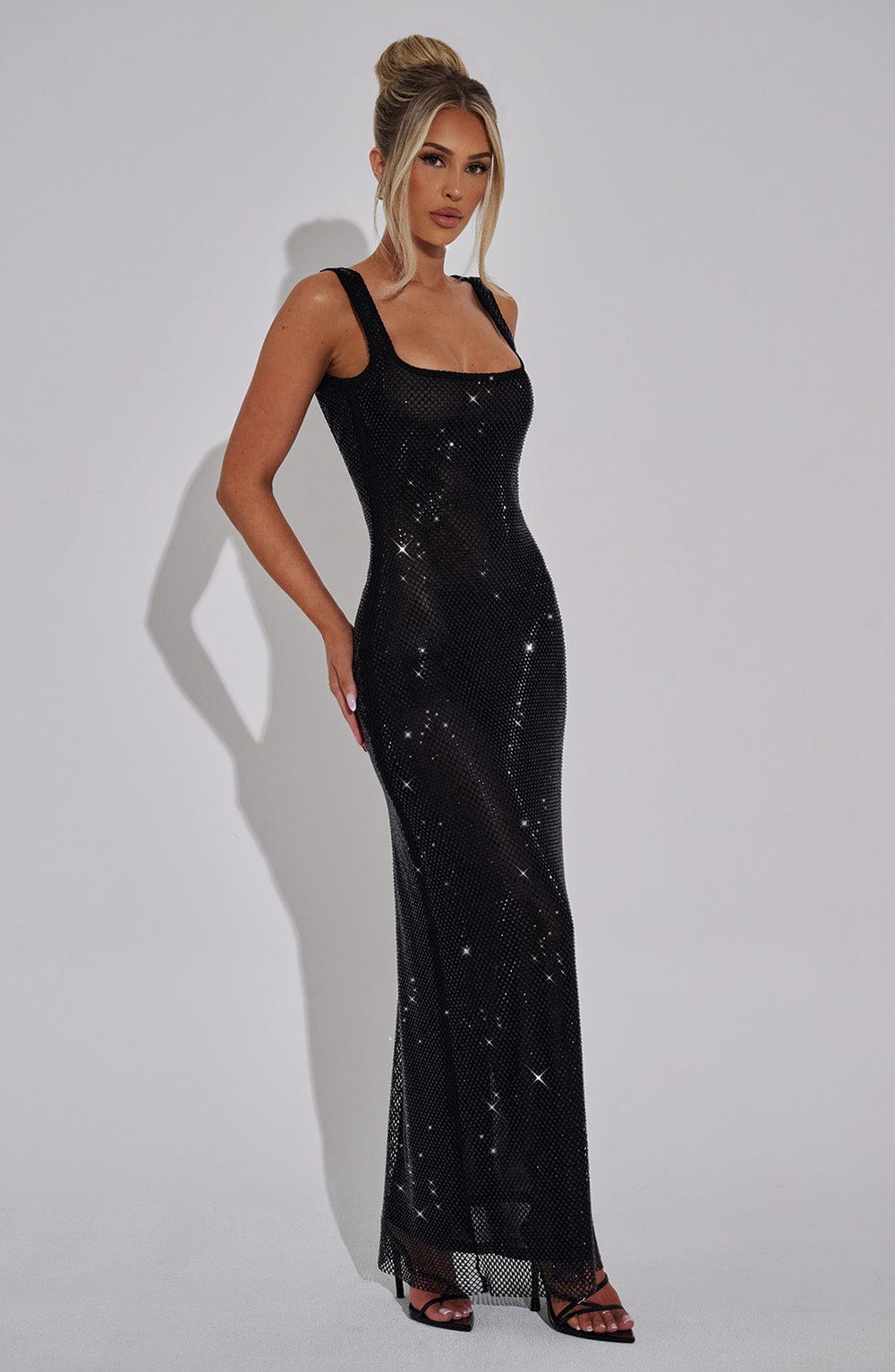 Petrine Maxi Dress in Black