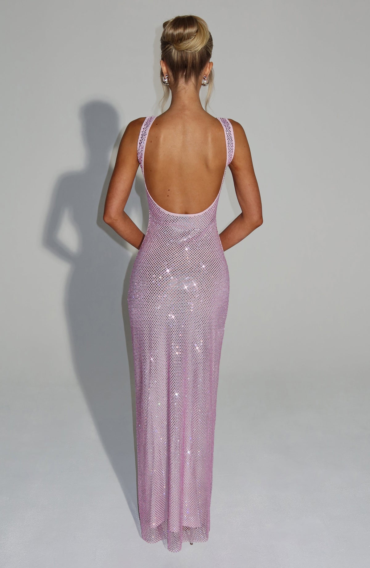 Petrine Maxi Dress in Pink