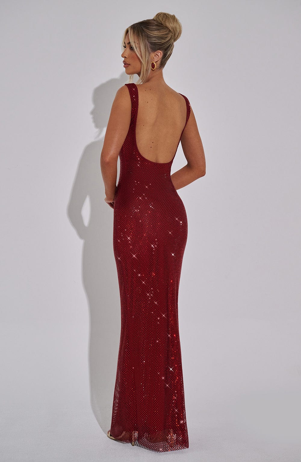 Petrine Maxi Dress in Wine