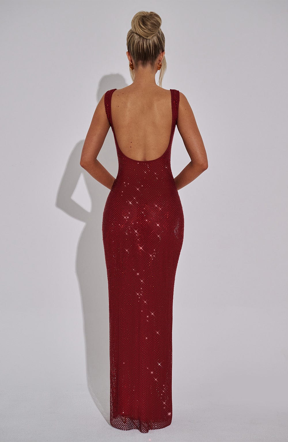 Petrine Maxi Dress in Wine