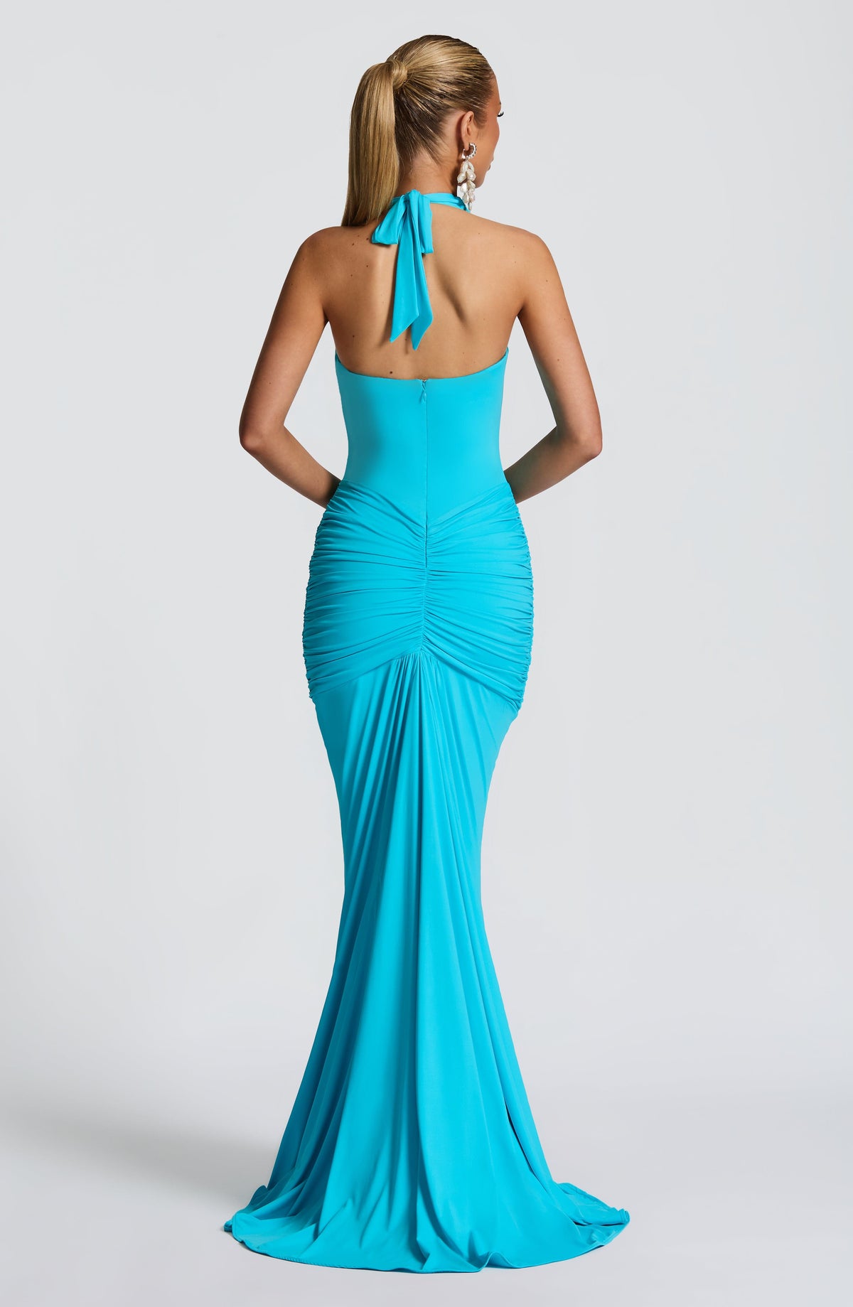 Rosetti Maxi Dress in Aqua