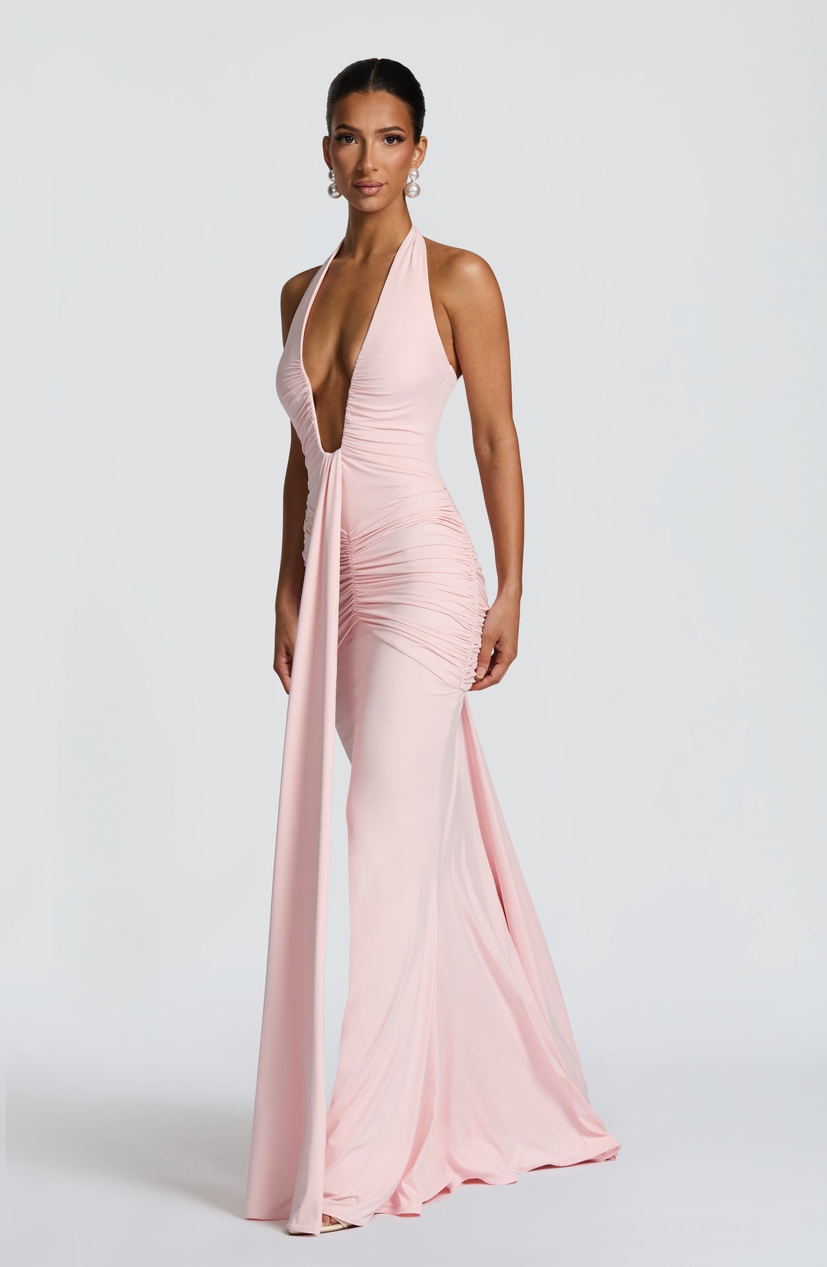 Rosetti Maxi Dress in Blush