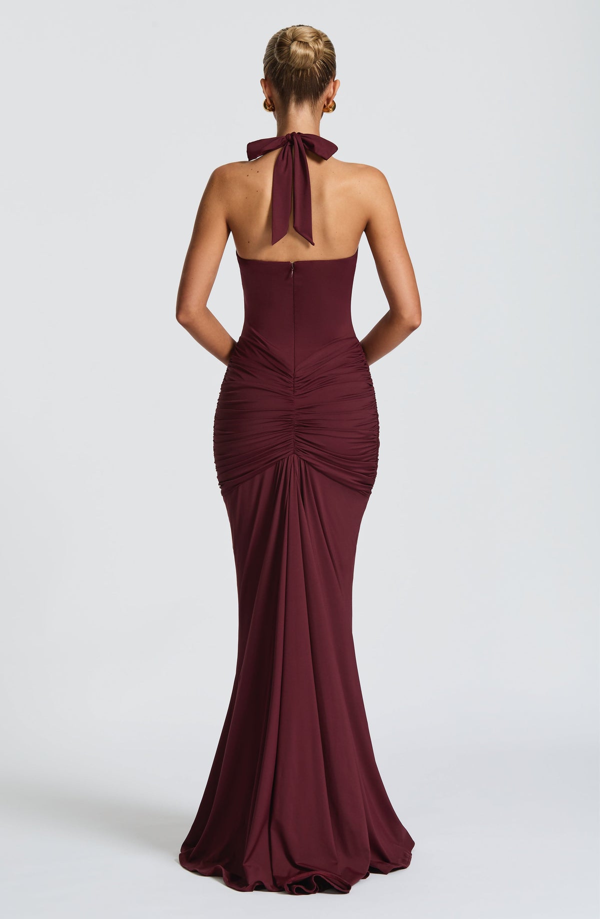 Rosetti Maxi Dress in Cherry Lacquer