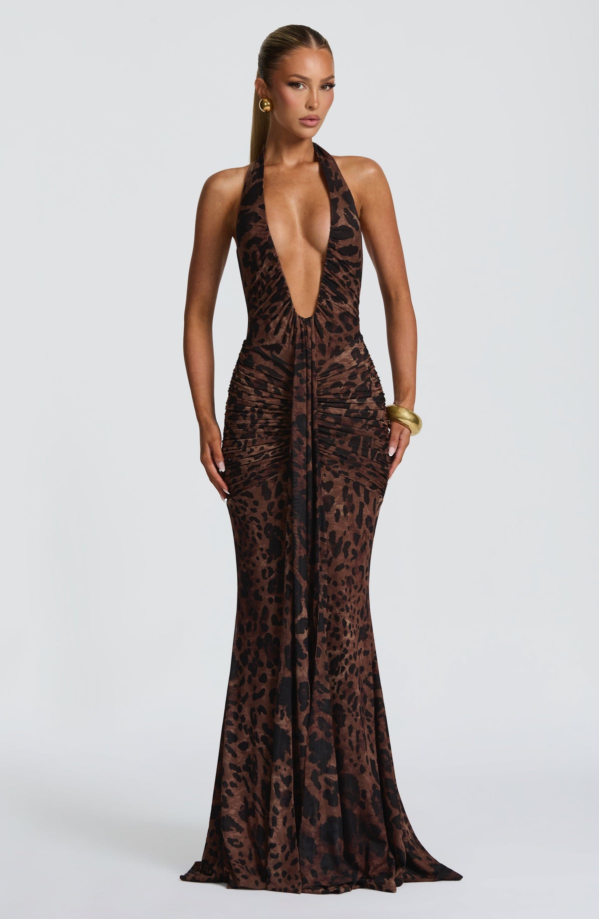 Rosetti Maxi Dress in Leopard Print