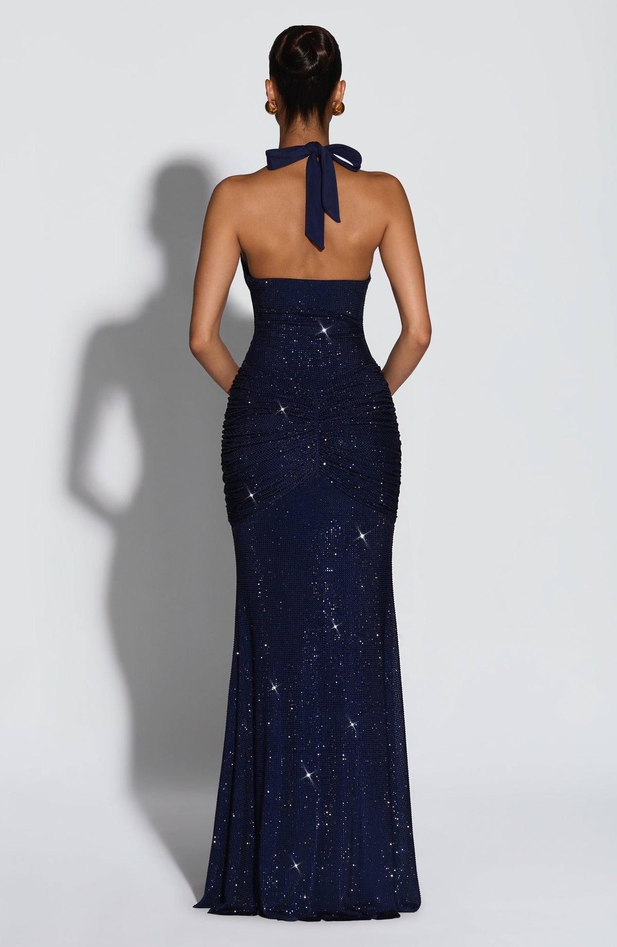 Rosetti Maxi Dress in Navy Sparkle