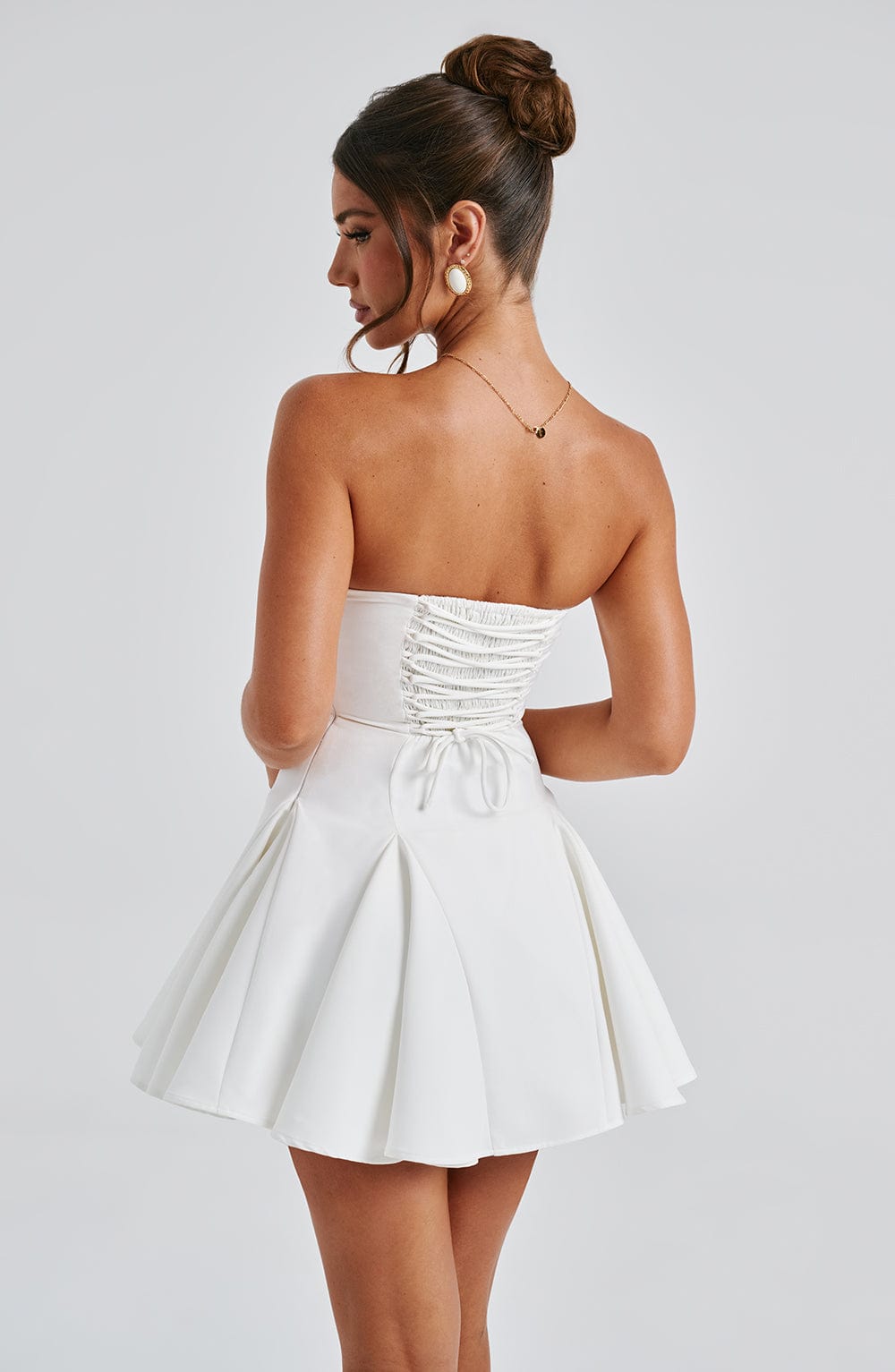 Rubina Playsuit in Ivory