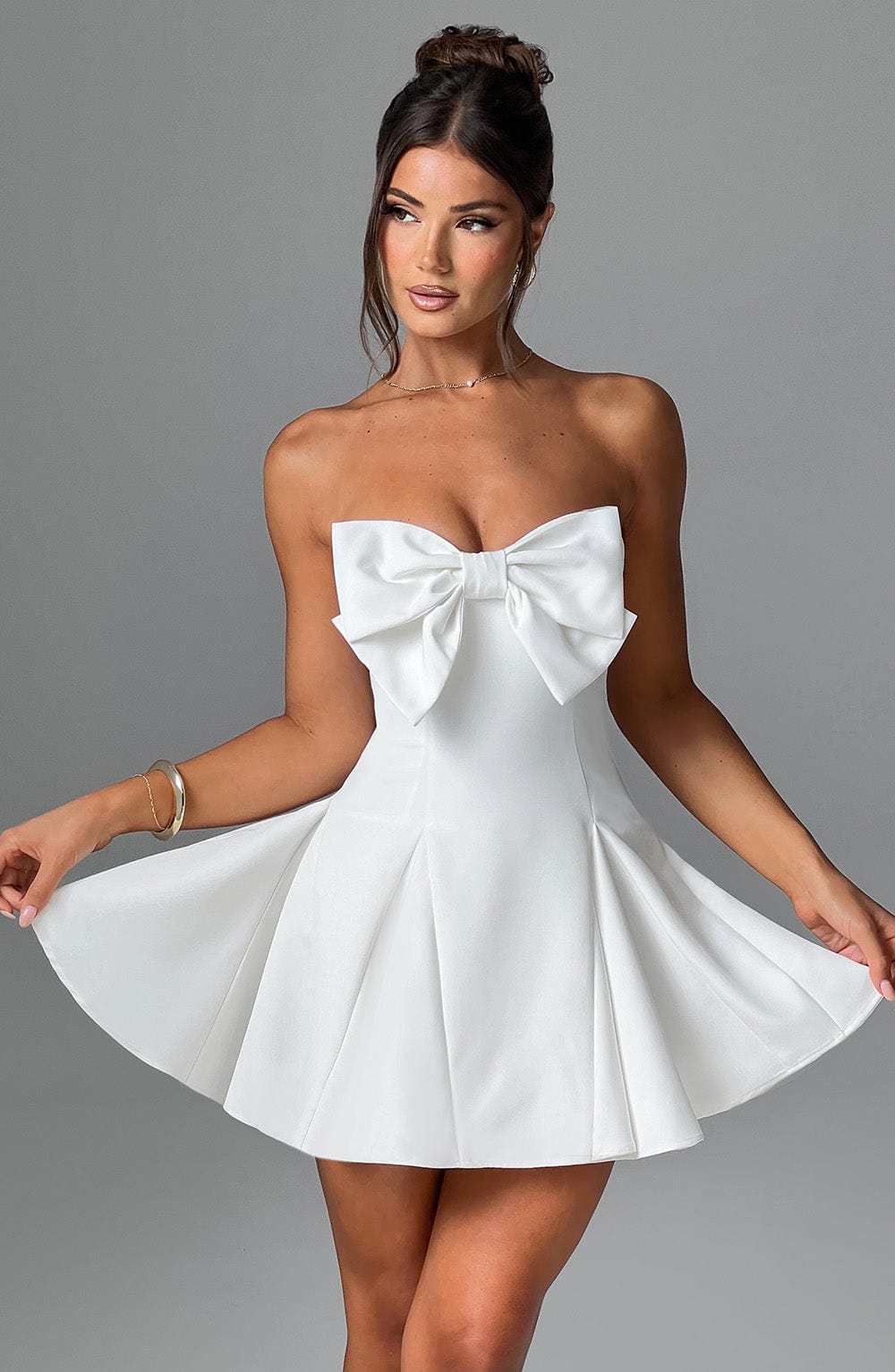 Rubina Playsuit in Ivory