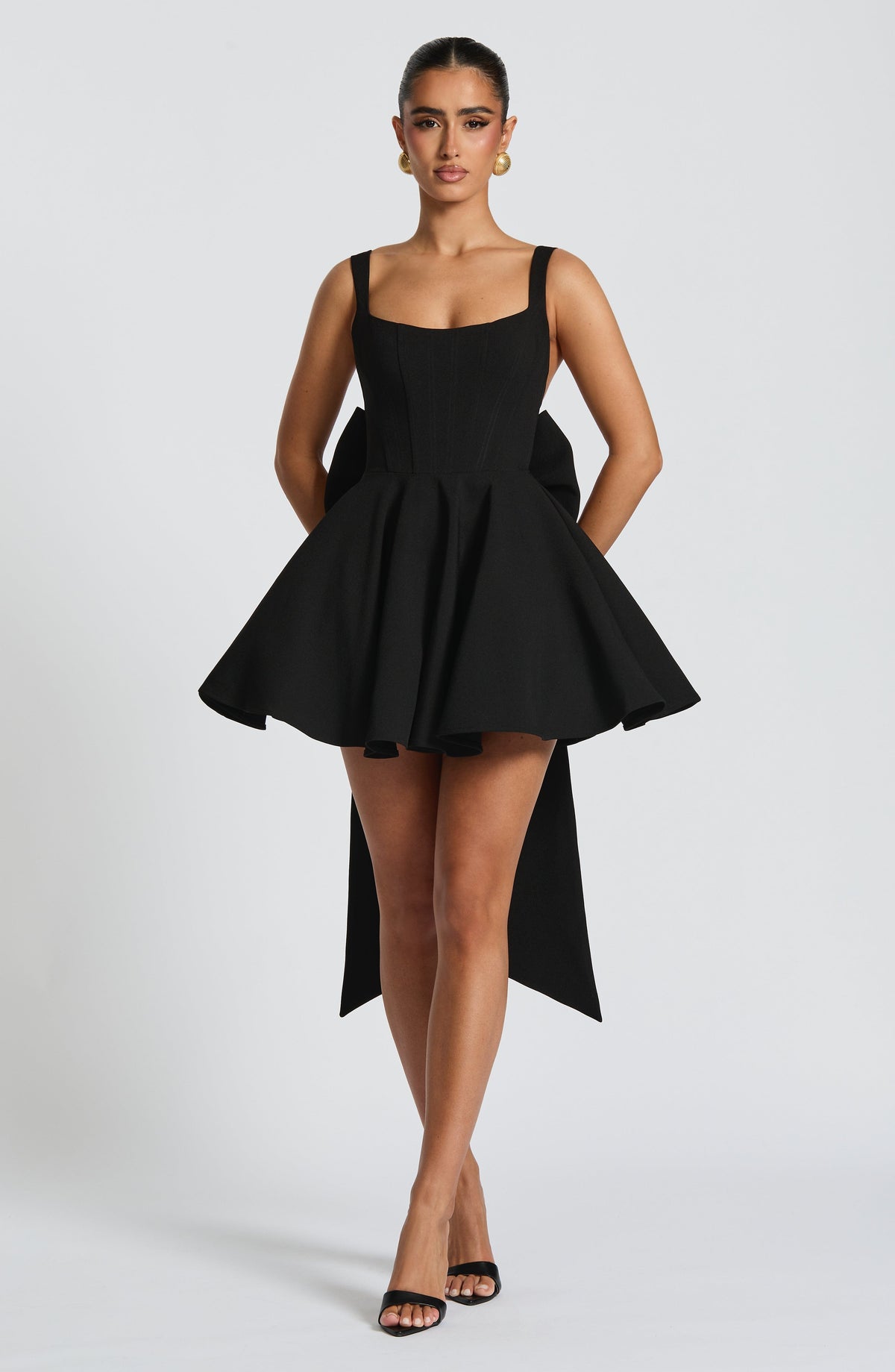 Ruella Mini Dress in Black