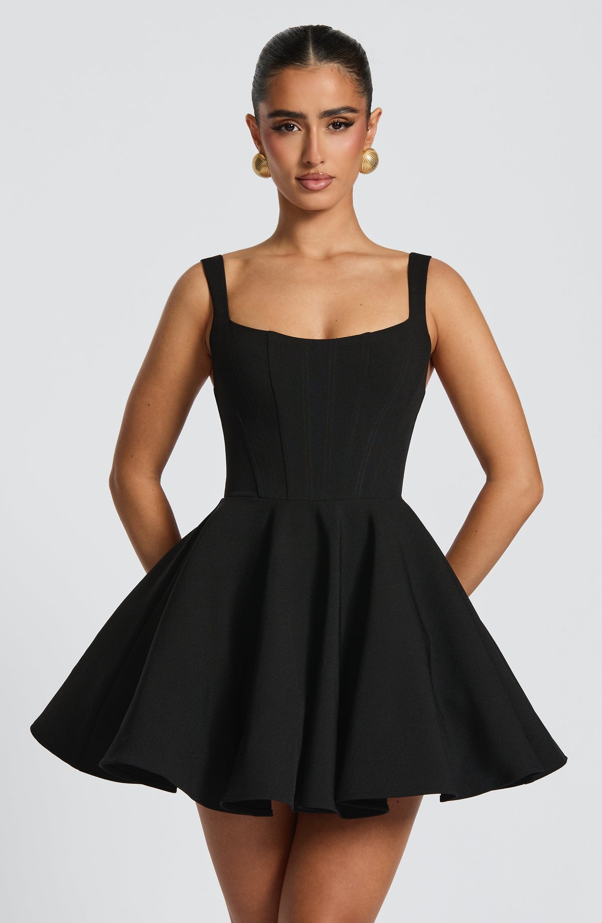 Ruella Mini Dress in Black
