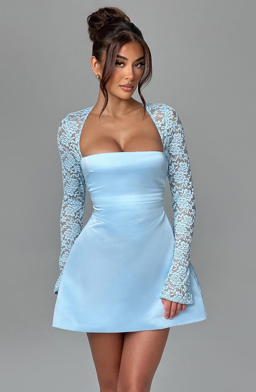 Sadira Mini Dress in Blue
