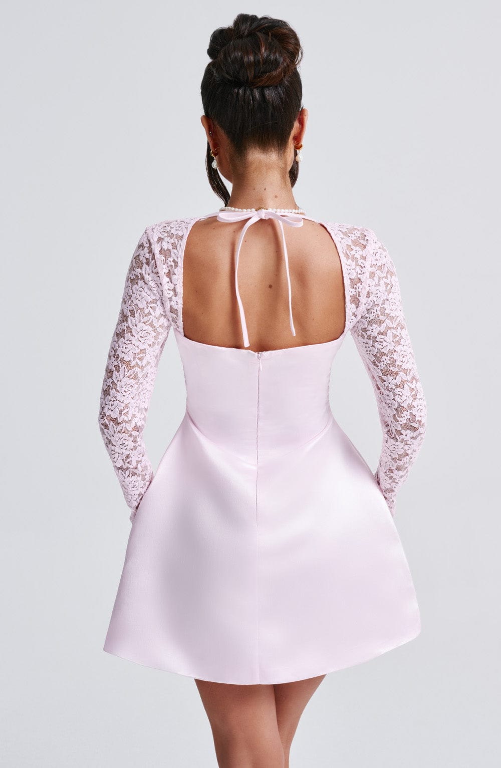 Sadira Mini Dress in Blush