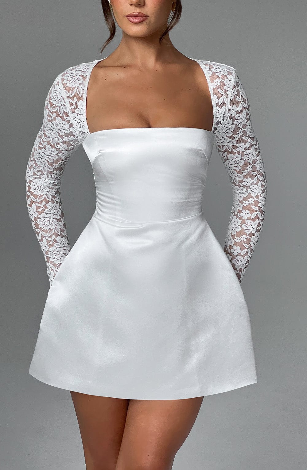 Sadira Mini Dress in Ivory