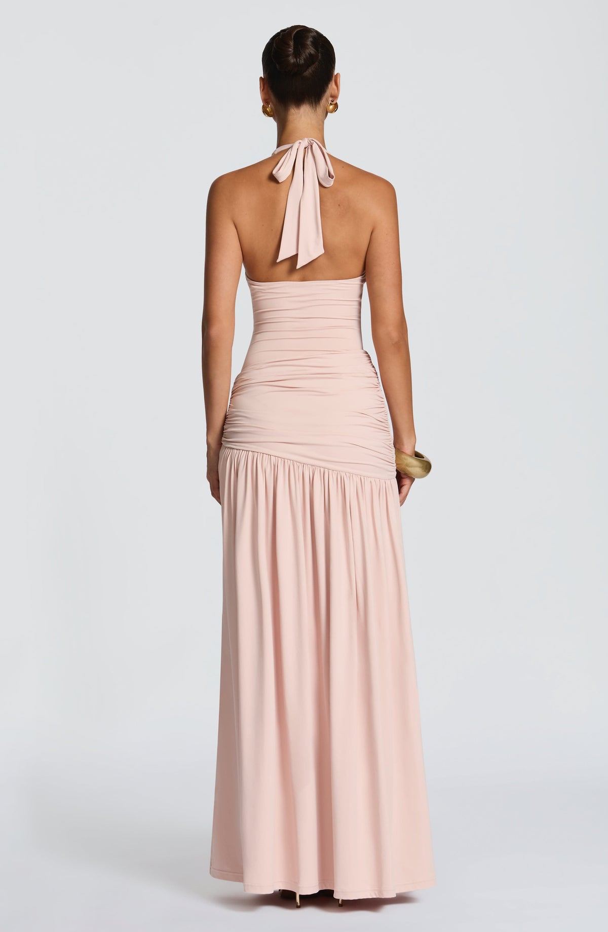 Sarai Maxi Skirt in Soft Blush