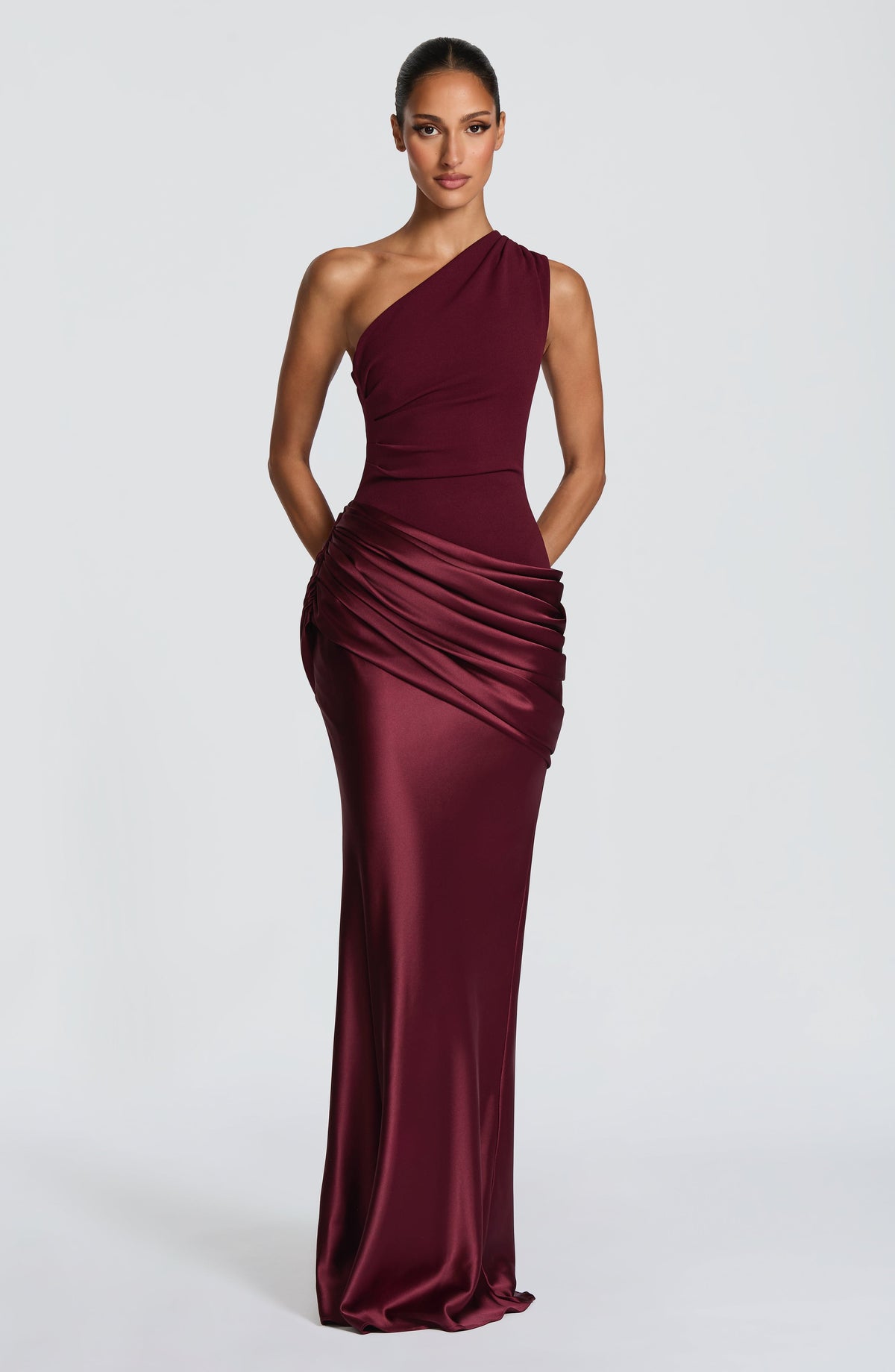 Sedonia Maxi Dress in Cherry Lacquer